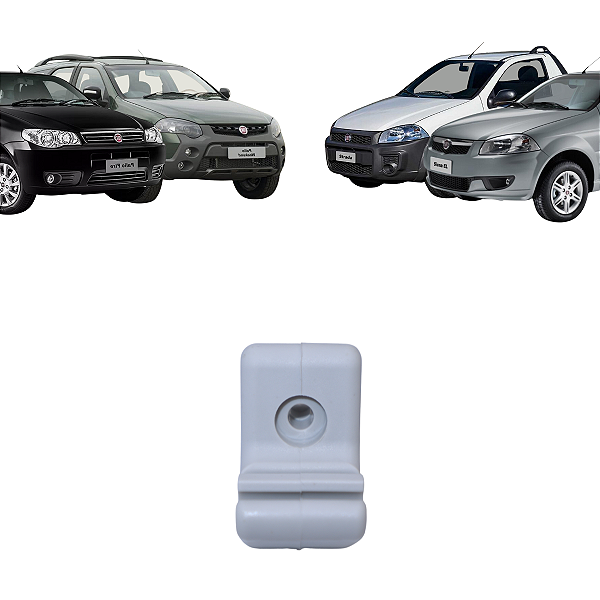 Grampo Suporte Quebra-sol Mobi Fiorino Uno Palio Weekend Siena Strada