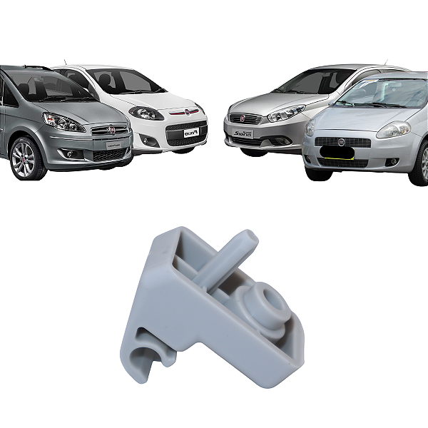 Suporte Do Quebra Sol Presilha Palio Novo Punto Grand Siena Idea Brava Linea