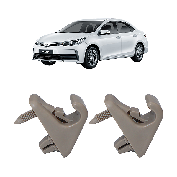 2 Suporte Quebra Sol Corolla 2017 2018 2019