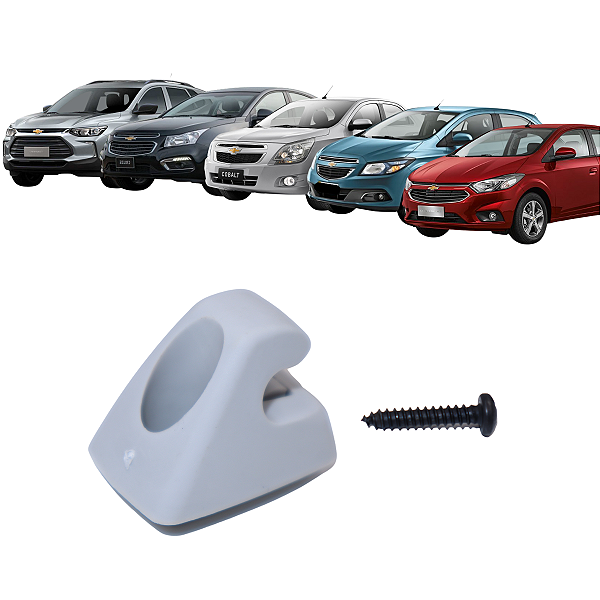 Suporte Quebra Sol Cobalt Cruze Onix Prisma Tracker Com Parafuso