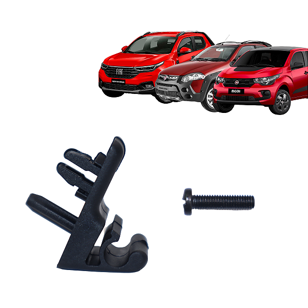 Suporte Presilha Quebra Sol Strada Mobi 2013 A 2020 Strada Nova