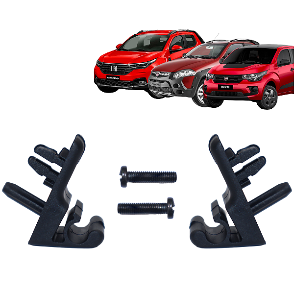 Suporte Presilha Quebra Sol Strada Mobi 2013 Até 2020 Nova Strada