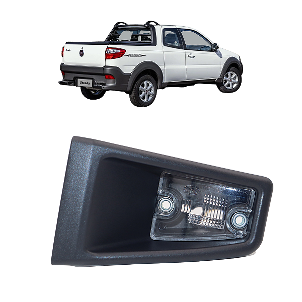 Lanterna Luz De Placa Com Soquete Strada 2004 Até 2019 Lado Direito