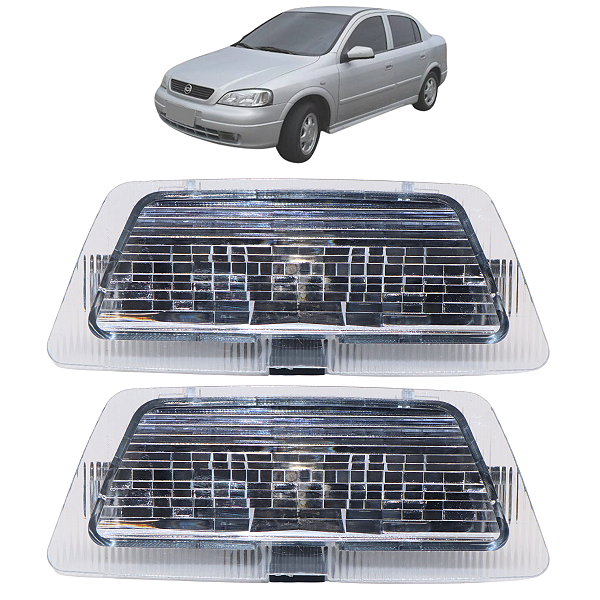 Par De Lanterna Luz De Placa Astra 1999 2000 2001 2002