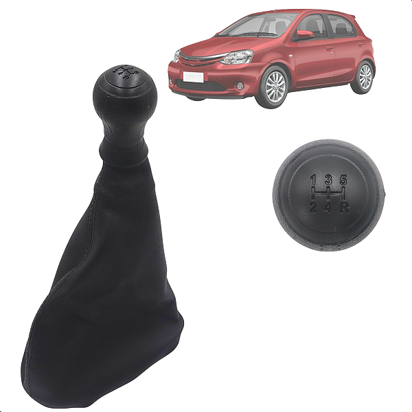 Manopla Coifa Câmbio Etios 2013 2014 2015 2016 5M