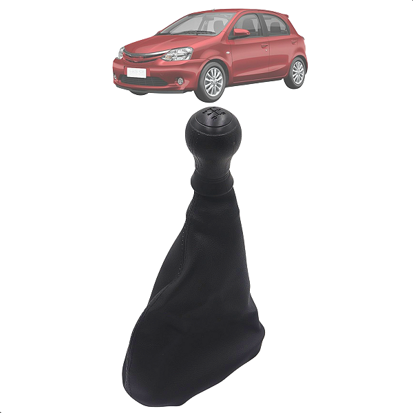 Manopla Coifa Câmbio Etios 2013 2014 2015 2016 5M