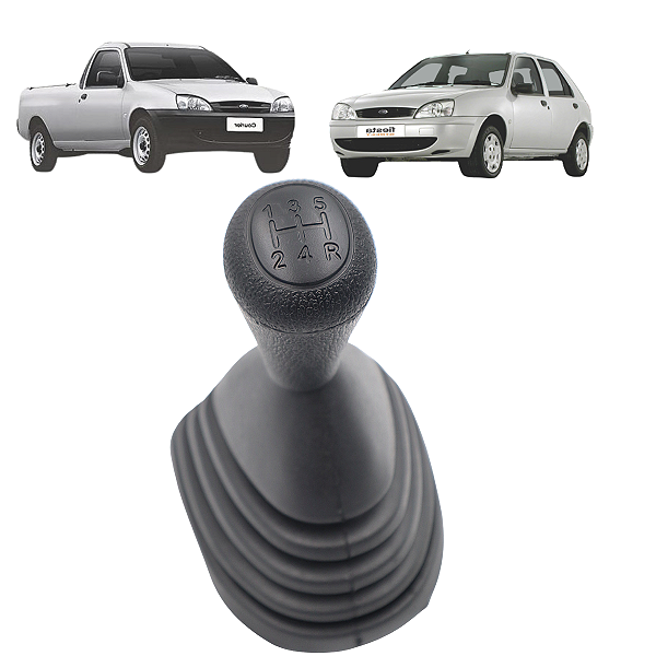 Coifa Manopla De Cambio Fiesta Street 2001 A 2006 Courier 2001 A 2013