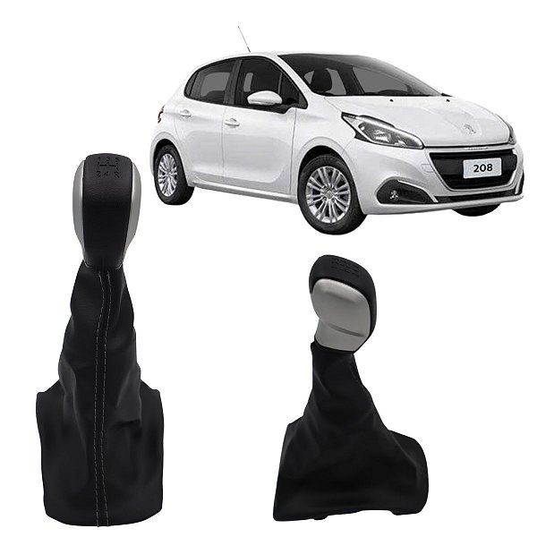 Manopla Bola Coifa Do Cambio Peugeot 208 2014 15 16 17 18 19 2020