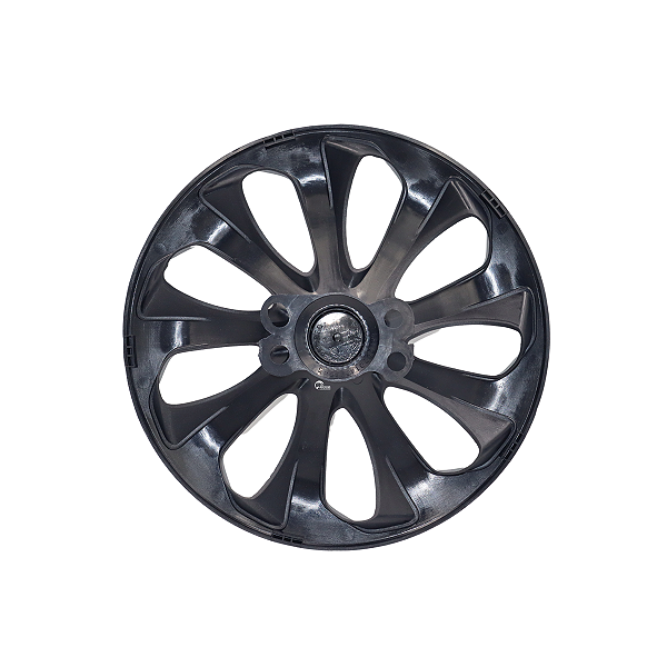 Jogo Calotas Esportiva Velox Silver Black Aro 13 Palio Uno Siena Fiorino Prata com Preto