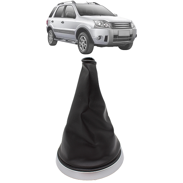 Coifa Câmbio Fiesta Hatch Sedan Ecosport 2003 A 2011 Prata