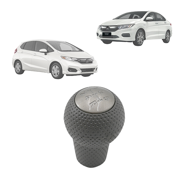 Bola Manopla Cambio Cinza Honda Fit Lx 2007 2008 2009 2010