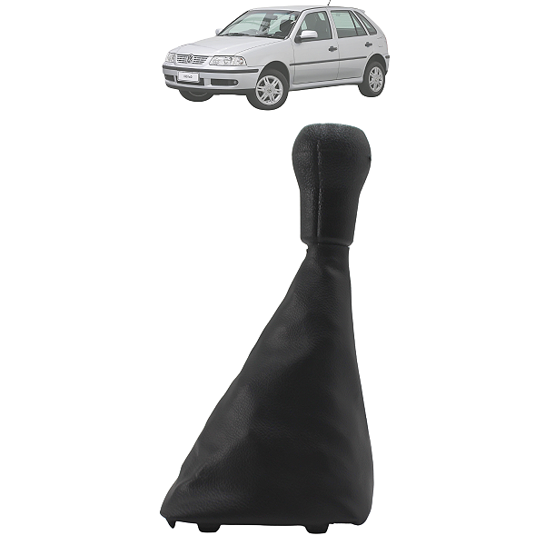 Kit Coifa Câmbio Manopla Gol Parati Saveiro Quadrado