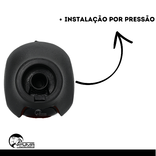 Bola De Câmbio Manopla Argo Cronos 2017 A 2020 Preto