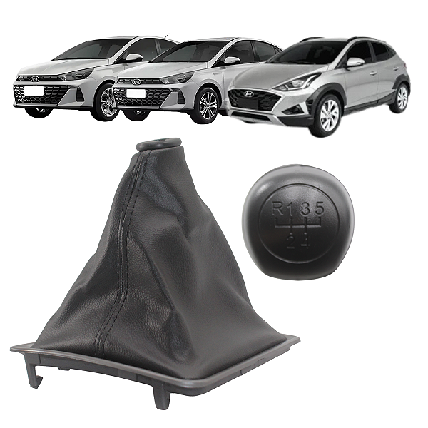 Manopla Bola De Câmbio Hb20 1.6 2012 2013 2014 2015 2016 2017 2018 2019