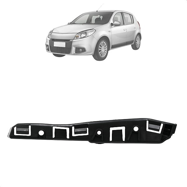 Guia Parachoque Dianteiro Sandero 2007 2008 2009 10 11 12 13 2014