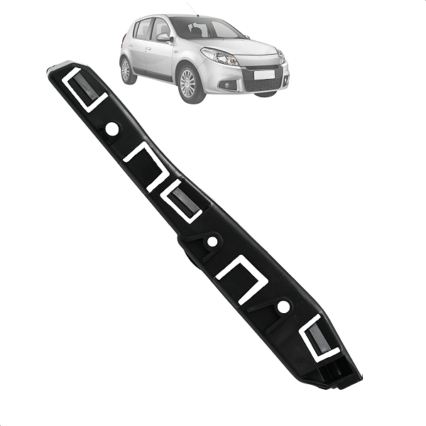 Guia Parachoque Dianteiro Sandero 2007 2008 2009 10 11 12 13 2014