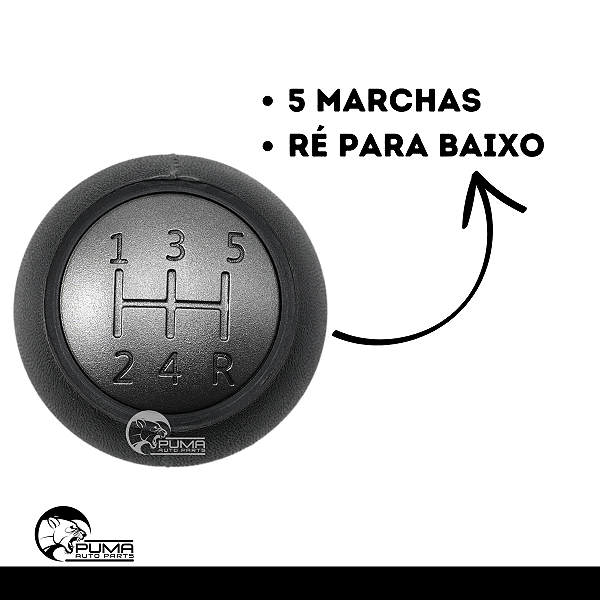 Bola De Câmbio Manopla Da Alavanca Marcha Hyundai Hb20 1.0