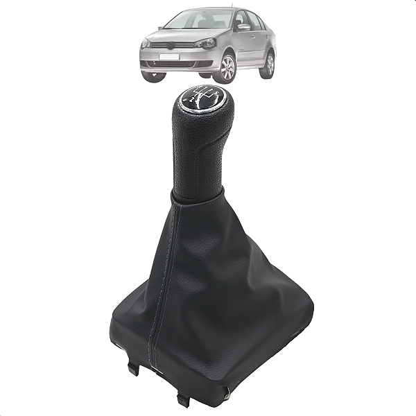 Coifa Alavanca Marcha Manopla Do Cambio Vw Polo 2002 A 2015