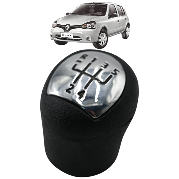 Manopla Câmbio Bola Clio 2005 A 2016 Scenic 2005 A 2010