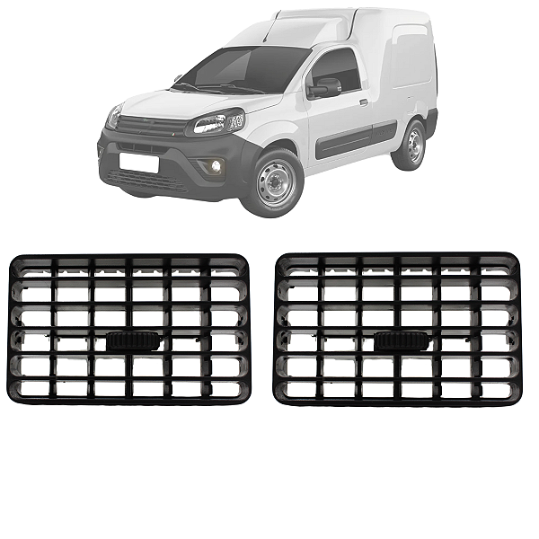 2 Difusores De Ar Uno 94/13 Fiorino 95/13 Central L/d E L/e