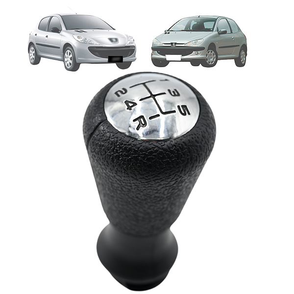 Bola Manopla Câmbio 206 207 307 308 406 C3 C4 Xsara Cromado