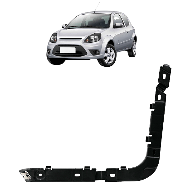 Suporte Guia Para-choque Traseiro Ford Ka 2008 2009 2010 2011 2012 2013