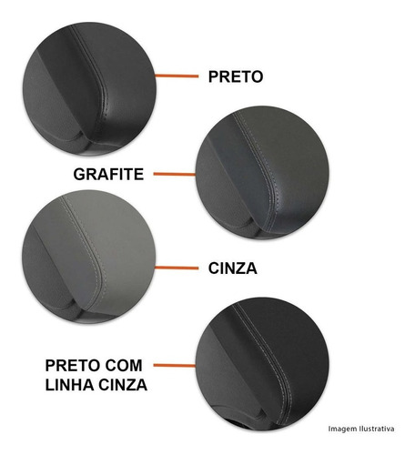 Encosto Descanso Braço Apoio Usb New Fit 2009 2010 A 2014