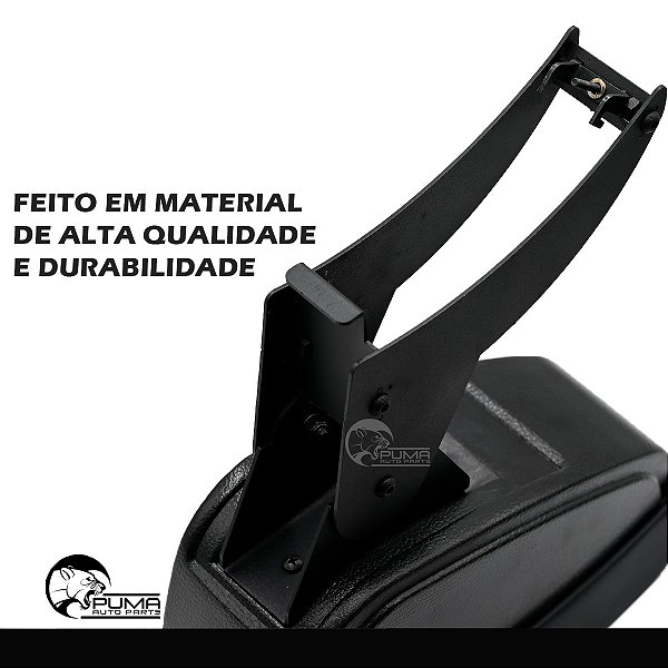 Encosto Descanso de Braço Apoio Duster Oroch 2011 Até 2018 Com Porta copos