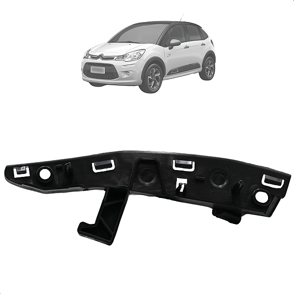 Guia Parachoque Dianteiro C3 2013 14 15 16 17 18 19 2020