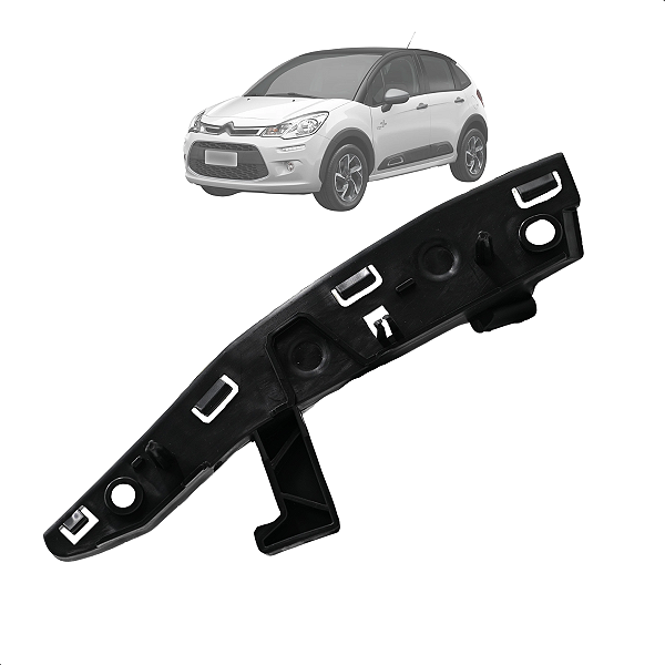 Guia Parachoque Dianteiro C3 2013 14 15 16 17 18 19 2020