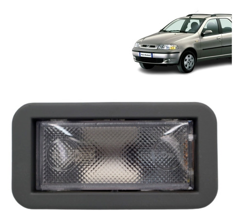 Lanterna Luz Teto Uno Prêmio Elba Siena Palio Weekend 1996 Até 2002