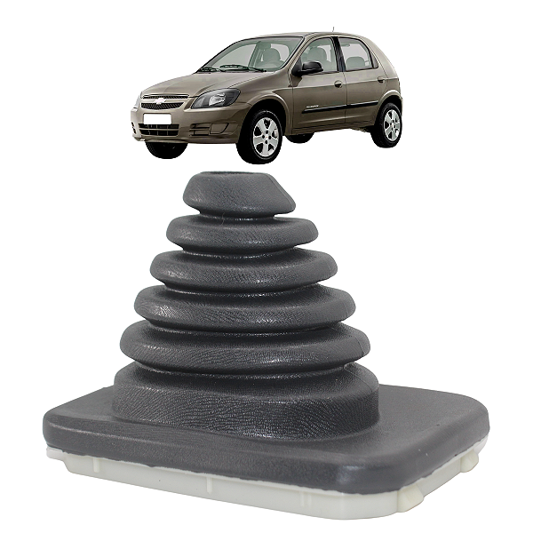 Coifa Câmbio Celta 2007 A 2016 Prisma 2007 A 2012 Grafite