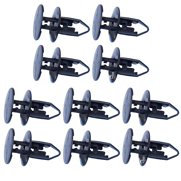 10 Presilha Parabarro Parachoque Renault Kwid 2018 2019 2020