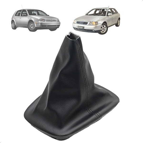 Coifa Câmbio Golf 1998 a 2007 Audi A3 1997 a 2000 Preto