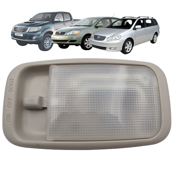 Lanterna Interna Teto Hilux 1993 A 2005 Luz Leitura Central