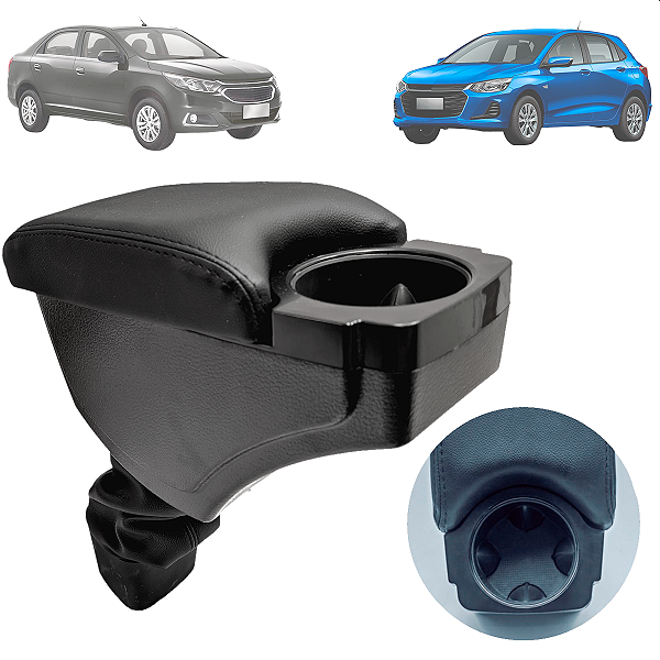 Apoio Descanso De Braço Encosto Cobalt Novo Onix Onix Plus Porta Copos