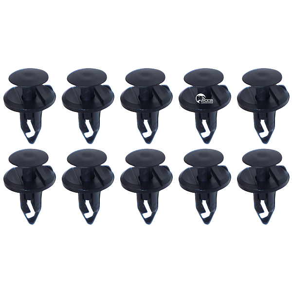 Kit 10 Grampo Presilha Parachoque A3 A4 A5 A6 A8 Q3 Q5 RS3 RS4 RS5 RS6