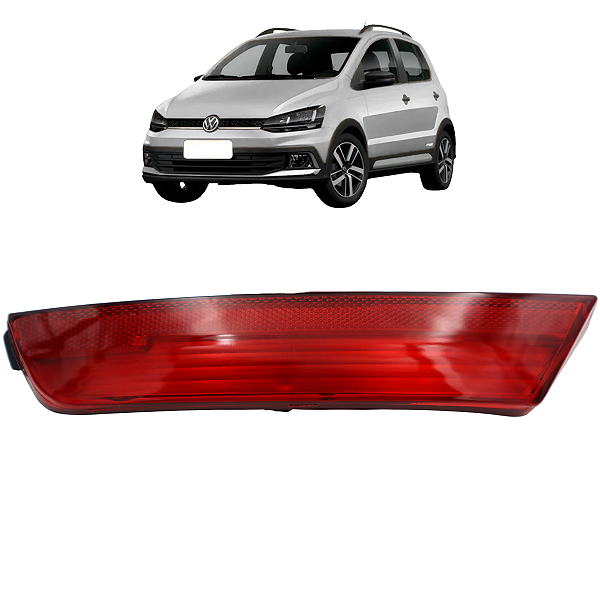 Refletor Olho De Gato Traseiro Esquerdo Fox 2010 2011 2012 2013 2014