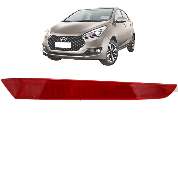 Lanterna Refletor Parachoque Traseiro Direito HB20 2016 2017 2018 2019