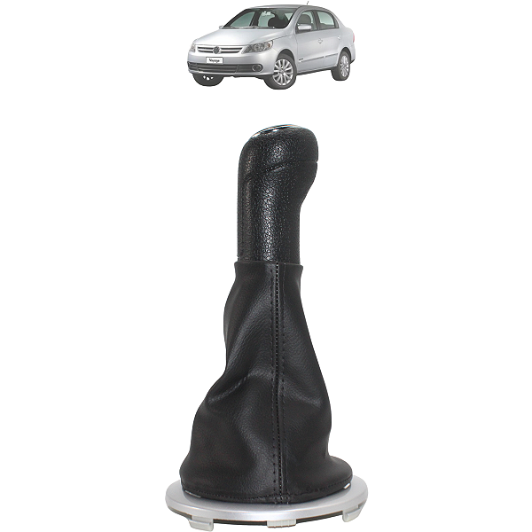 Kit Coifa Manopla Gol Voyage Saveiro 2008 A 2013 Fox 2003 A 2009 Aro Cromado