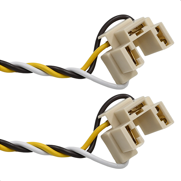 Par Conector Chicote Soquete Fio Plug Cab Lâmpada Do Farol H4 H5