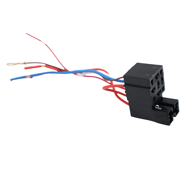 Chicote Soquete Base Relé Universal Com Porta Fusível 7 Vias