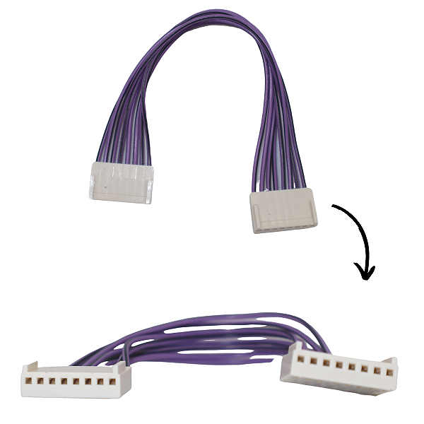 Chicote Tacografo Painel Instrumentos Caminhões Volks 8 Vias