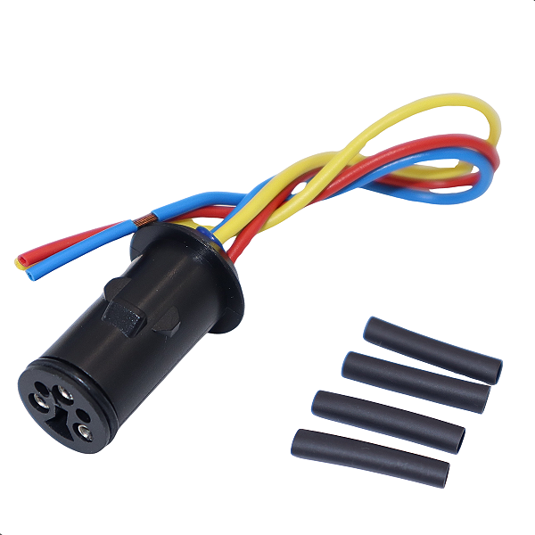 Chicote Plug Conector 3 Vias Sensor Velocidade Monza Kadett