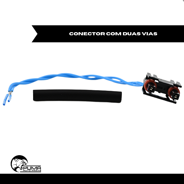 Chicote Conector Plug Sensor De Nível Combustível Flex 2 Vias