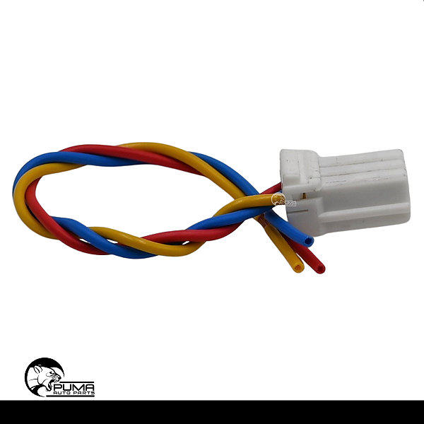 Chicote Plug Conector Para Luz De Teto Palio Strada Idea