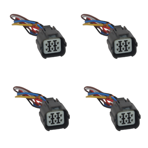 Kit 4 Plug Conector Bico Injetor Toyota Hilux 3.0 Diesel