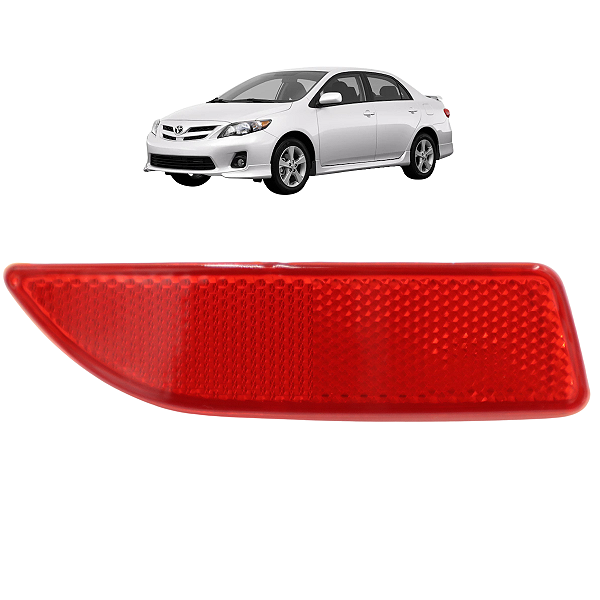 Refletor Olho Gato Parachoque Traseiro Corolla 2012 2013