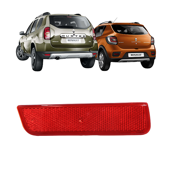Lente Olho De Gato Traseiro Sandero Stepway 2015 Duster 2012
