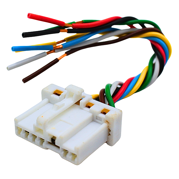 Conector 7 Vias Fiat Chave De Seta Porta Fêmea